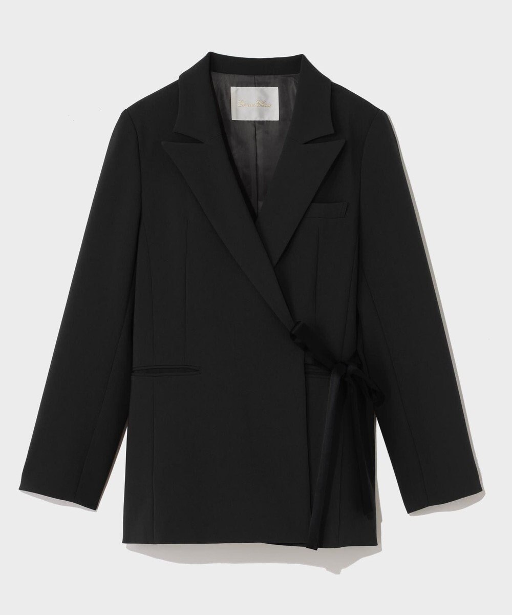 GRACE CONTINENTAL サテンボウ付テーラードジャケット 