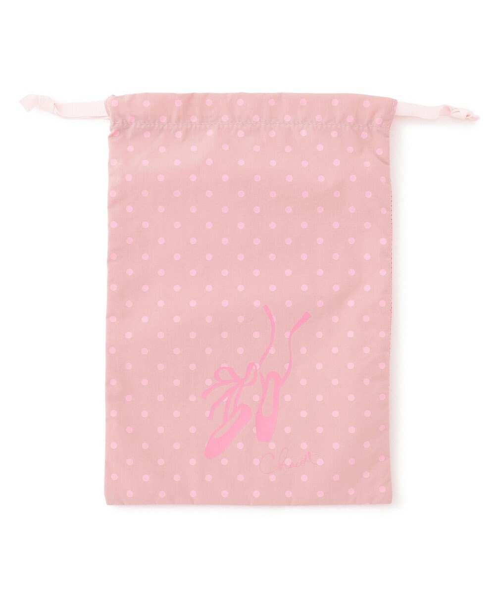 Chacott ドットメッシュ巾着M 