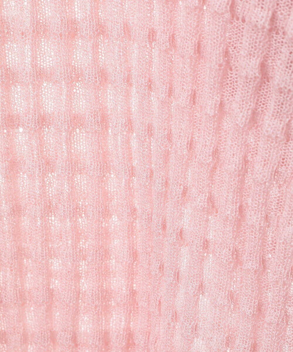 earth music&ecology シアーチェックカーディガン 