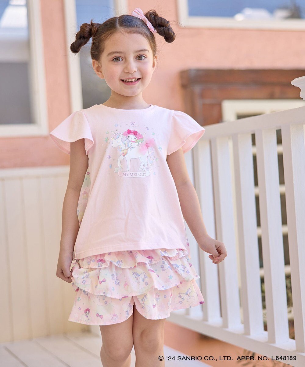 ANY KIDS 【サンリオキャラクターズ×any FAM】フリルショートパンツ 