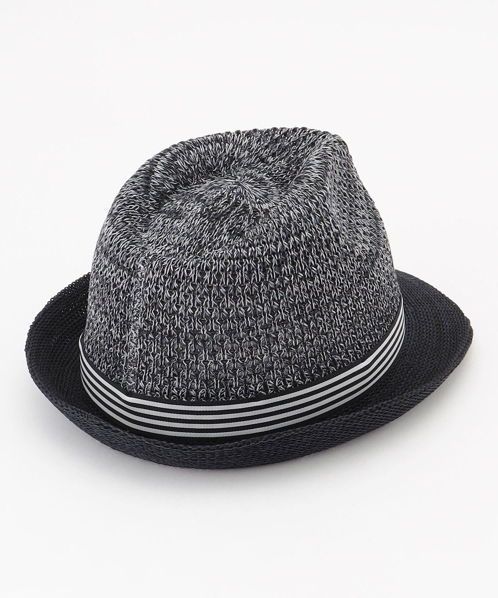 JOSEPH ABBOUD 【洗える】ウォッシャブル バイカラー ハット 