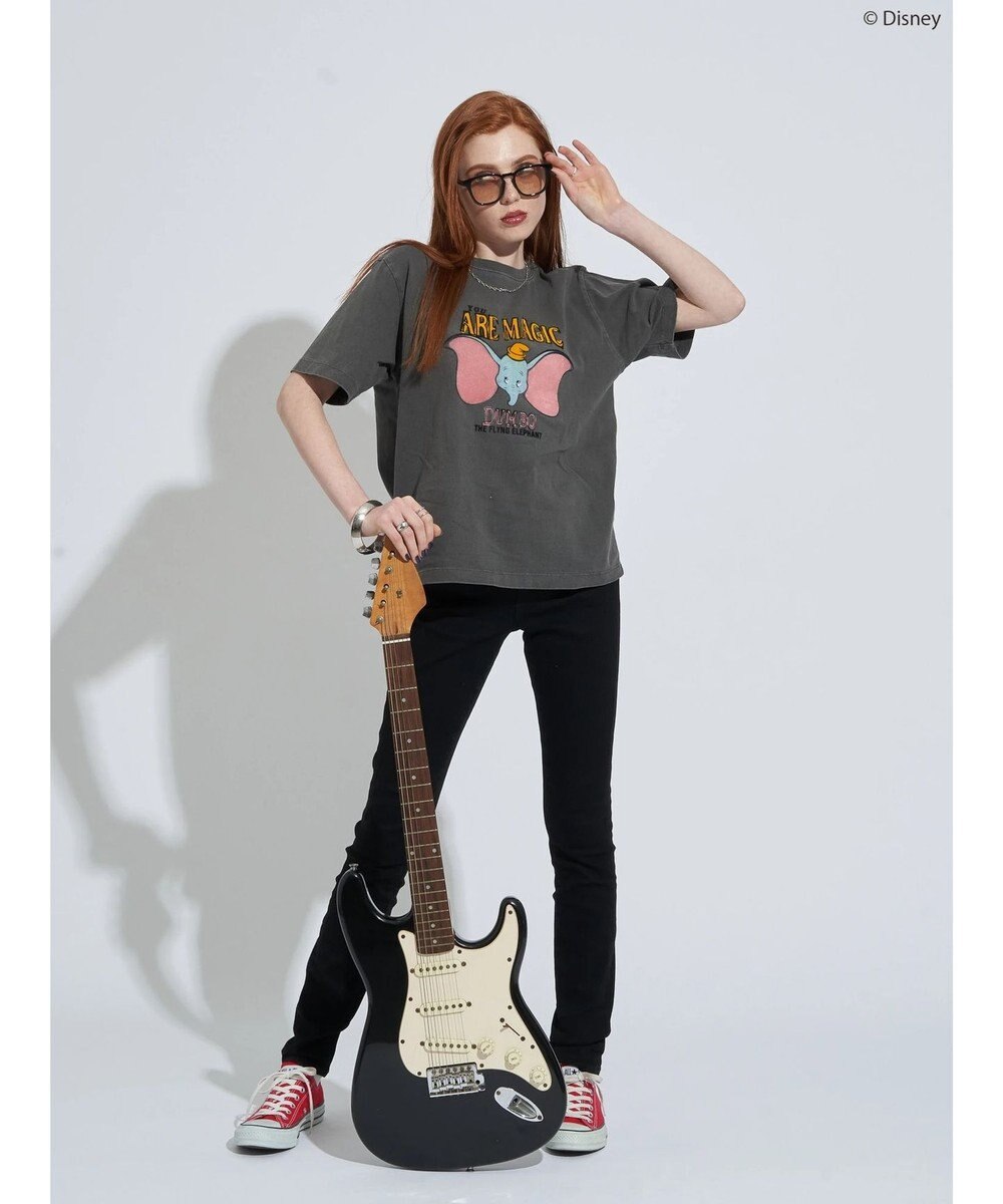 AMERICAN HOLIC フロッキーＰｔフェード加工Ｔ／Ｄｕｍｂｏ 