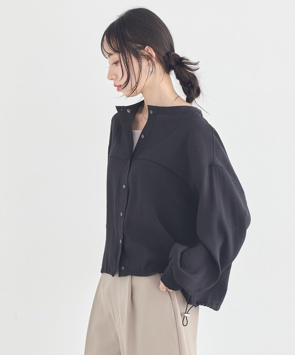earth music&ecology 【予約】シアーシャツブルゾン 
