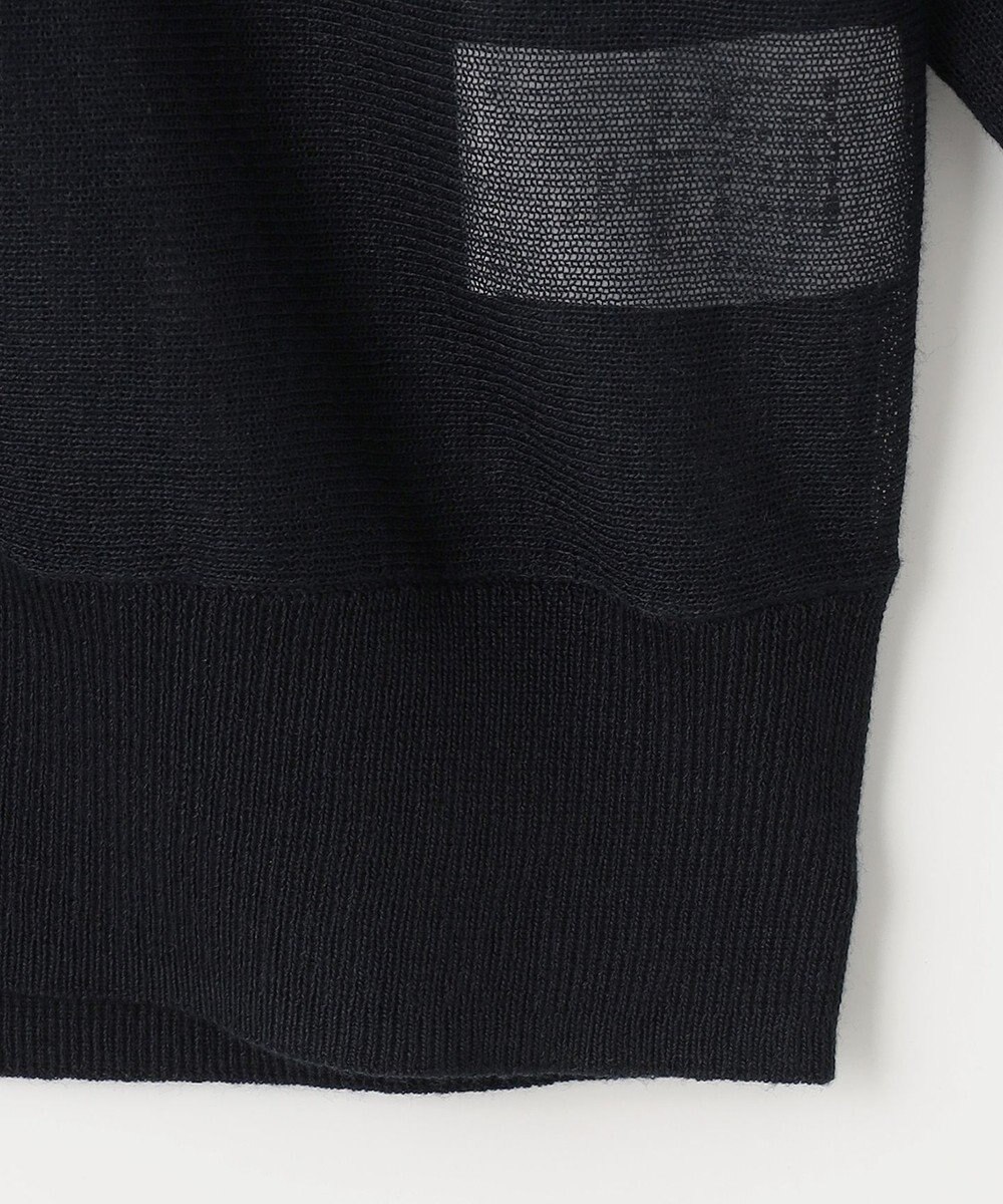 ANY SIS 【洗える】シアークルー カーディガン 