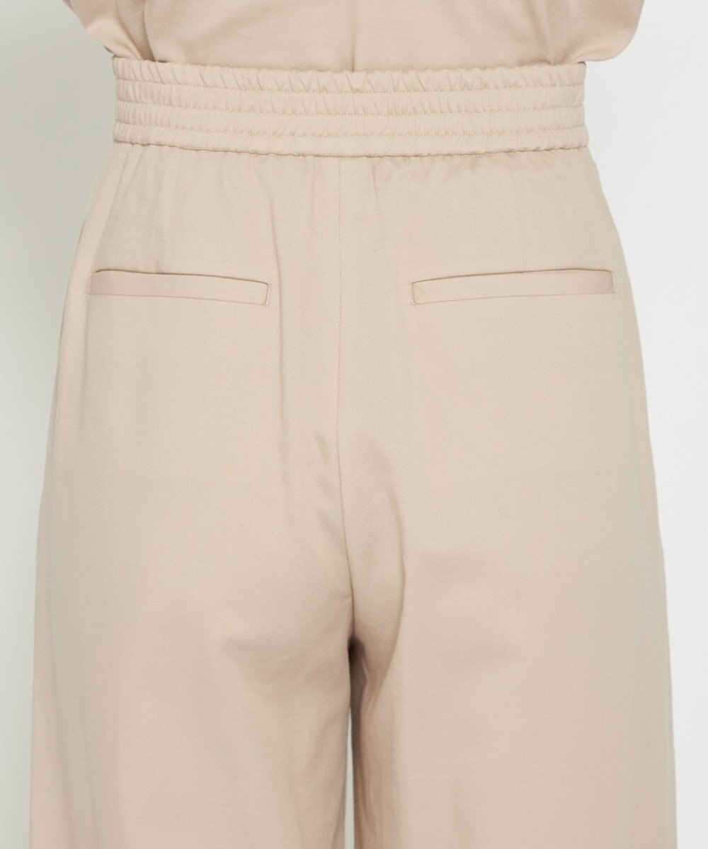 uncrave 【手洗い可】シャンブレー タック パンツ（uncrave WHITE） 