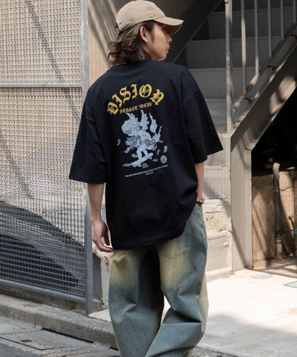 WEGO 別注VISIONエンジェルグラフィックT（SS） 