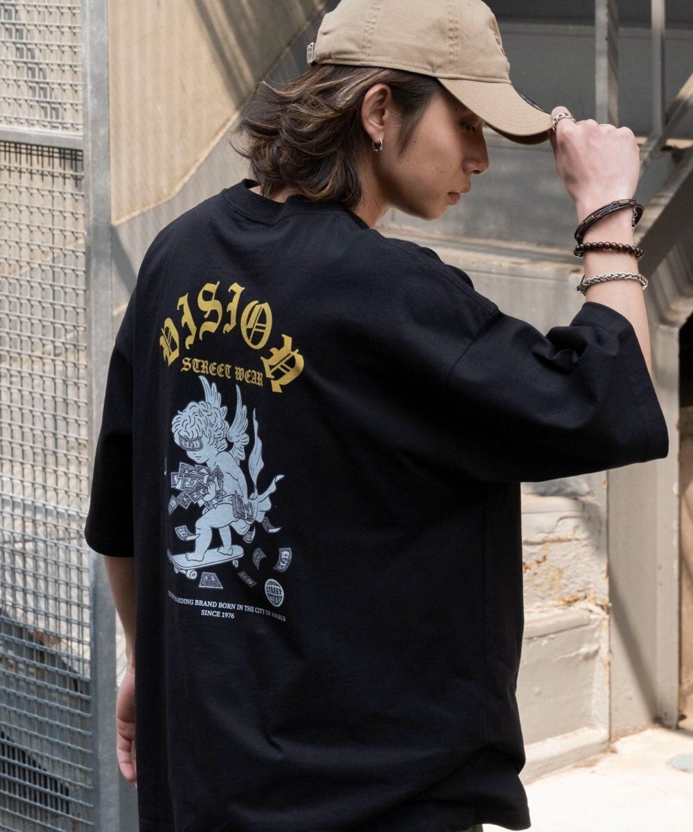 WEGO 別注VISIONエンジェルグラフィックT（SS） 