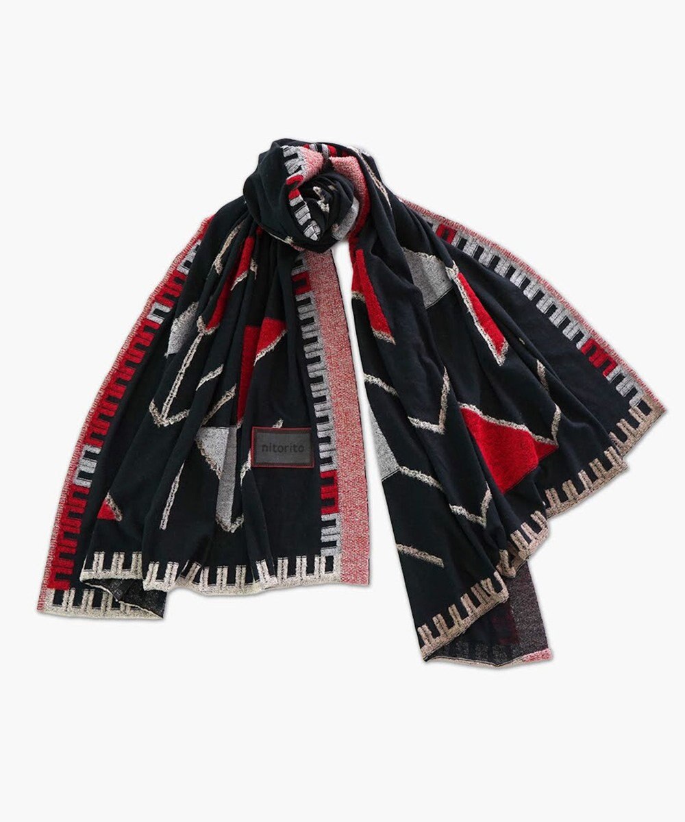 nitorito 【UNISEX】迷路 ストール 