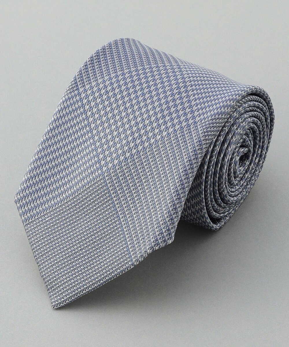 GOTAIRIKU GOTAIRIKU別注【日本製】シルク ネクタイ_格子柄 