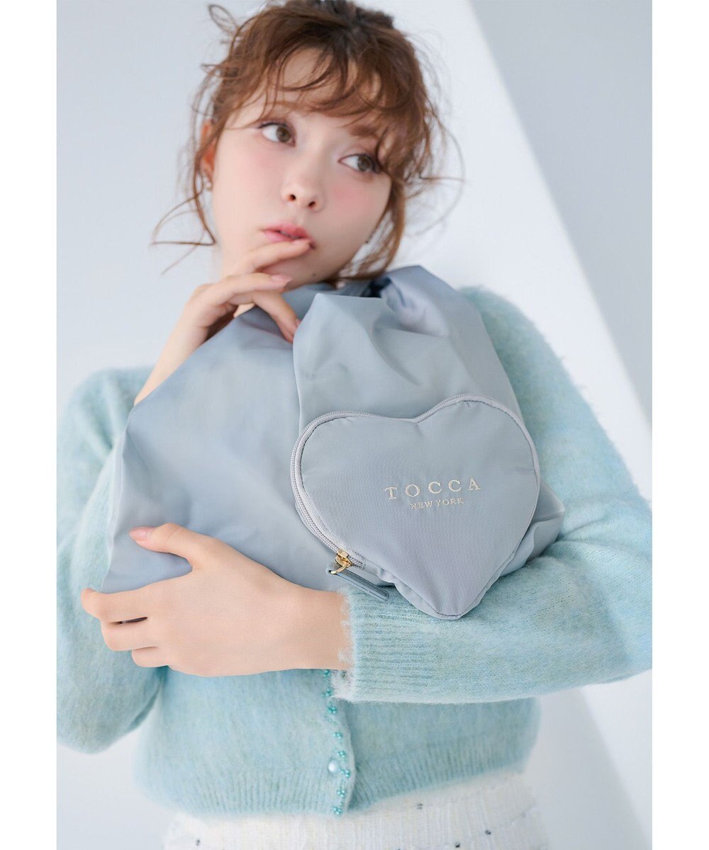 TOCCA 【八木アリサさん着用】【WEB＆一部店舗限定・A4サイズ対応】AVEC CUORE ECOBAG エコバッグ 