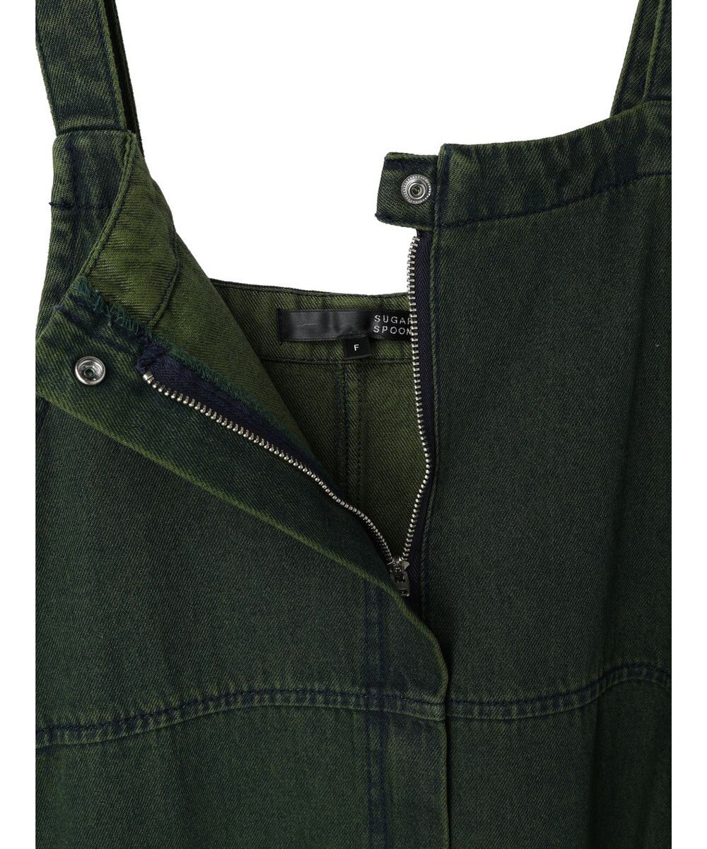 Green Parks ・ＳＵＧＡＲ　ＳＰＯＯＮ　カラーデニムジャンスカ 