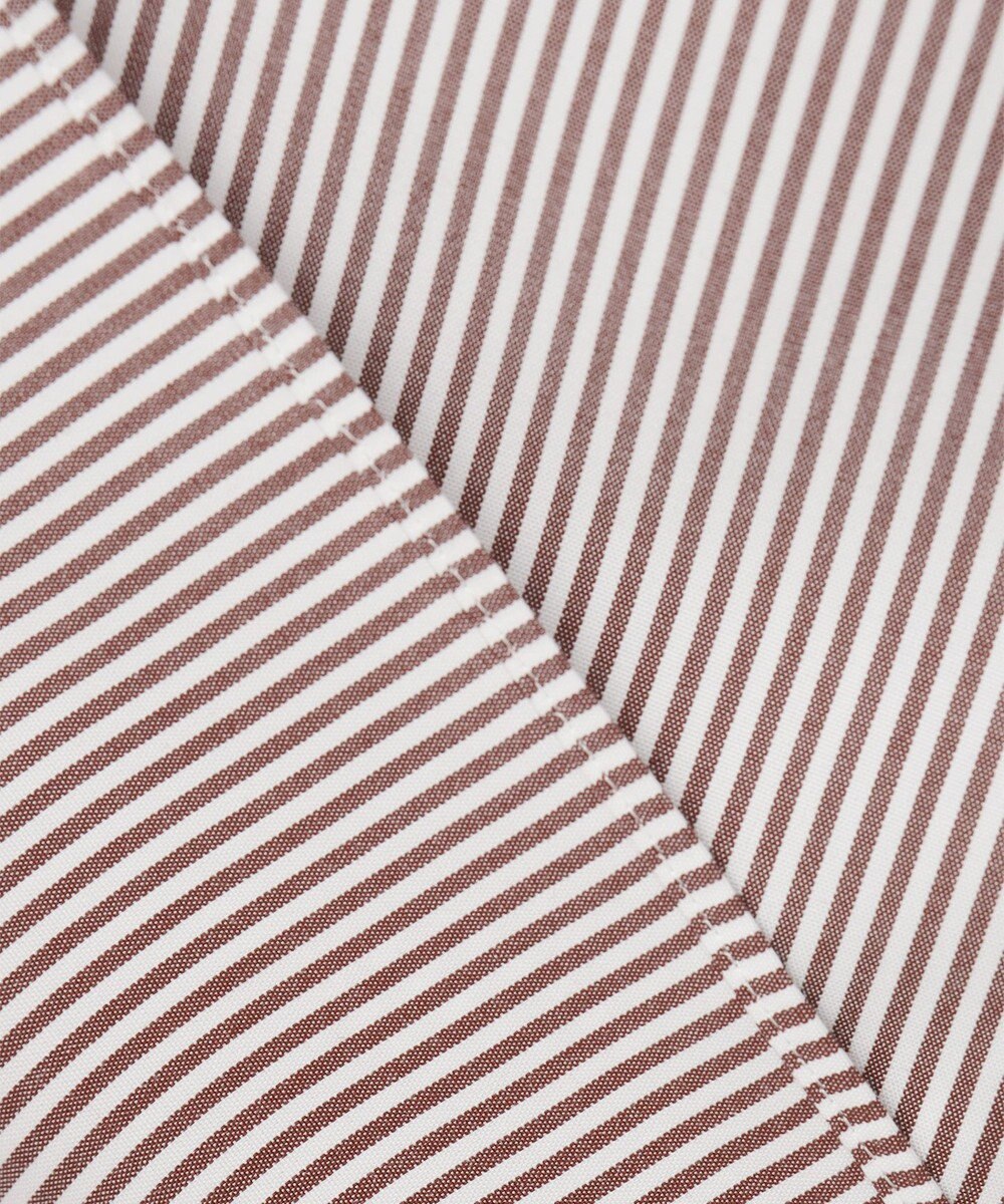 J.PRESS MEN 【PREMIUM PLEATS / 形態安定】ロンドンストライプ ドレスシャツ / B.D. 