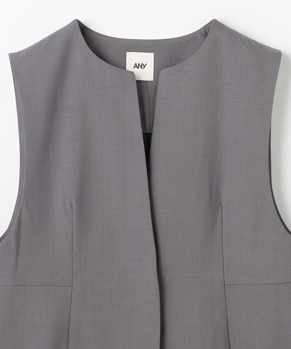 ANY L 【3SET】きちんと見え3点コーデセット（ブラウス＋ジレ＋パンツ） 