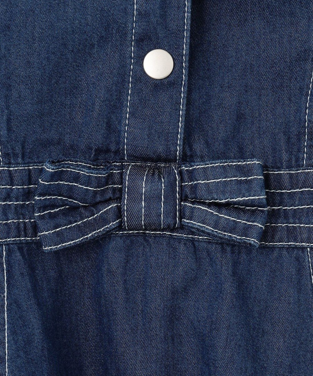 組曲 KIDS 【100㎝】デニム ワンピース 