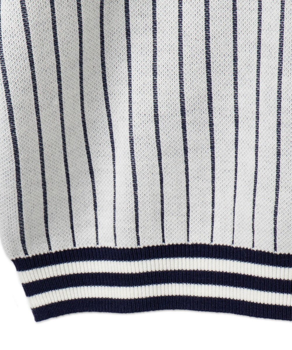 WEGO ベースボールグラフィックプルオーバーニット 