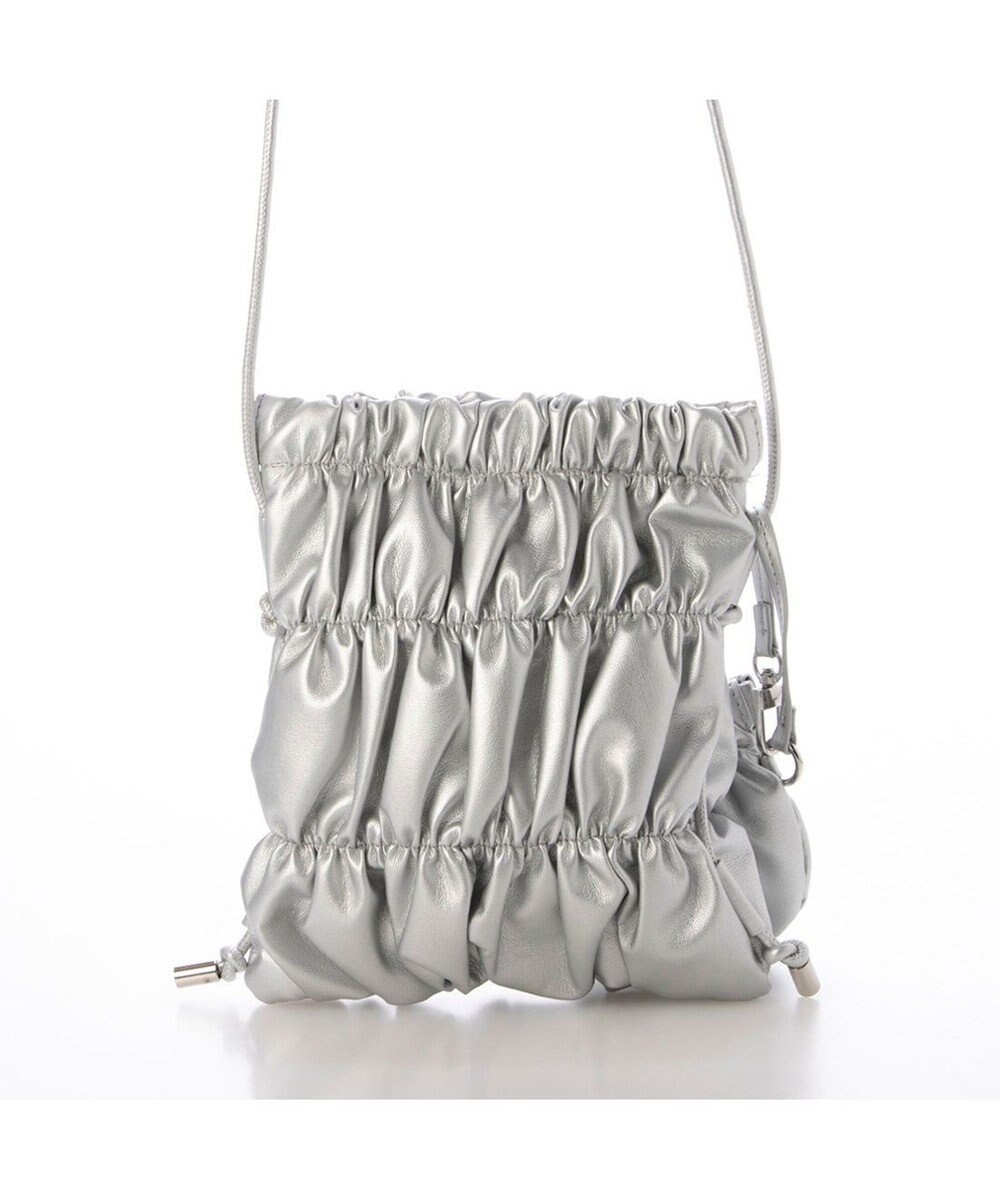 UNBILLION カシュカシュ cachecache / シャーリング口金ショルダー 