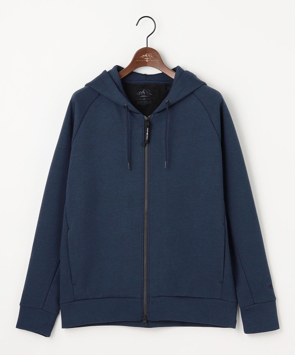 JOSEPH ABBOUD MOUNTAIN 【軽量/ソフト】ソフトダンボールニットジップパーカー 