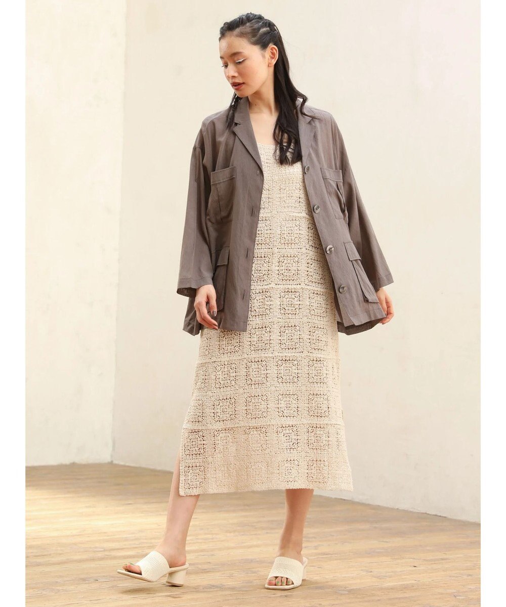 Green Parks ■ＥＳＣＡＲ　クロシェレースワンピース 