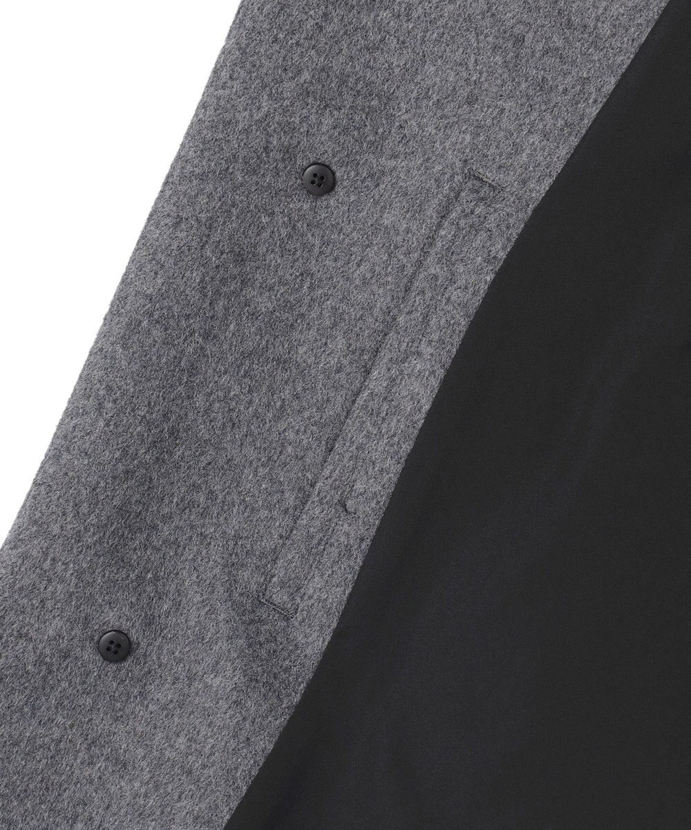 JOSEPH HOMME 【新素材】ライトウールシャギー　ステンカラーコート 