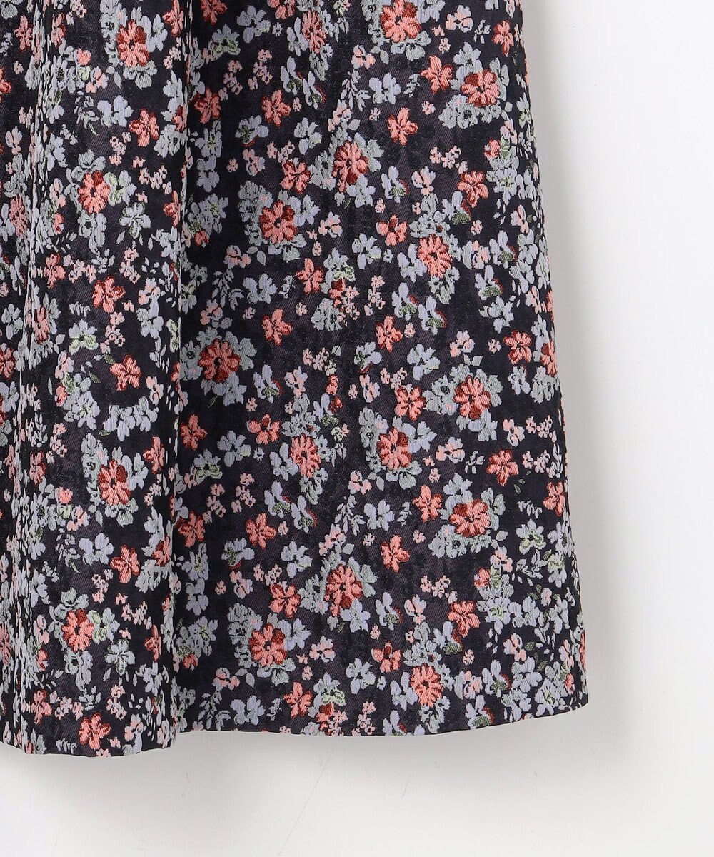 組曲 S 【加藤ローサさん着用】フラワージャカード スカート 