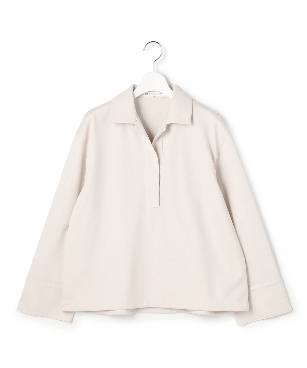 23区 【先行予約】コンパクトツイル スキッパー カットソー 