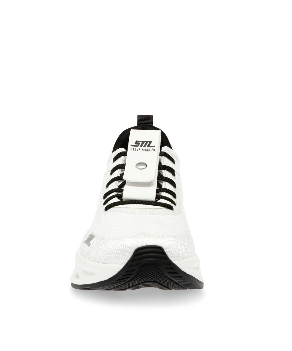 STEVE MADDEN SURGE 1 デザインソールニットスニ―カー 