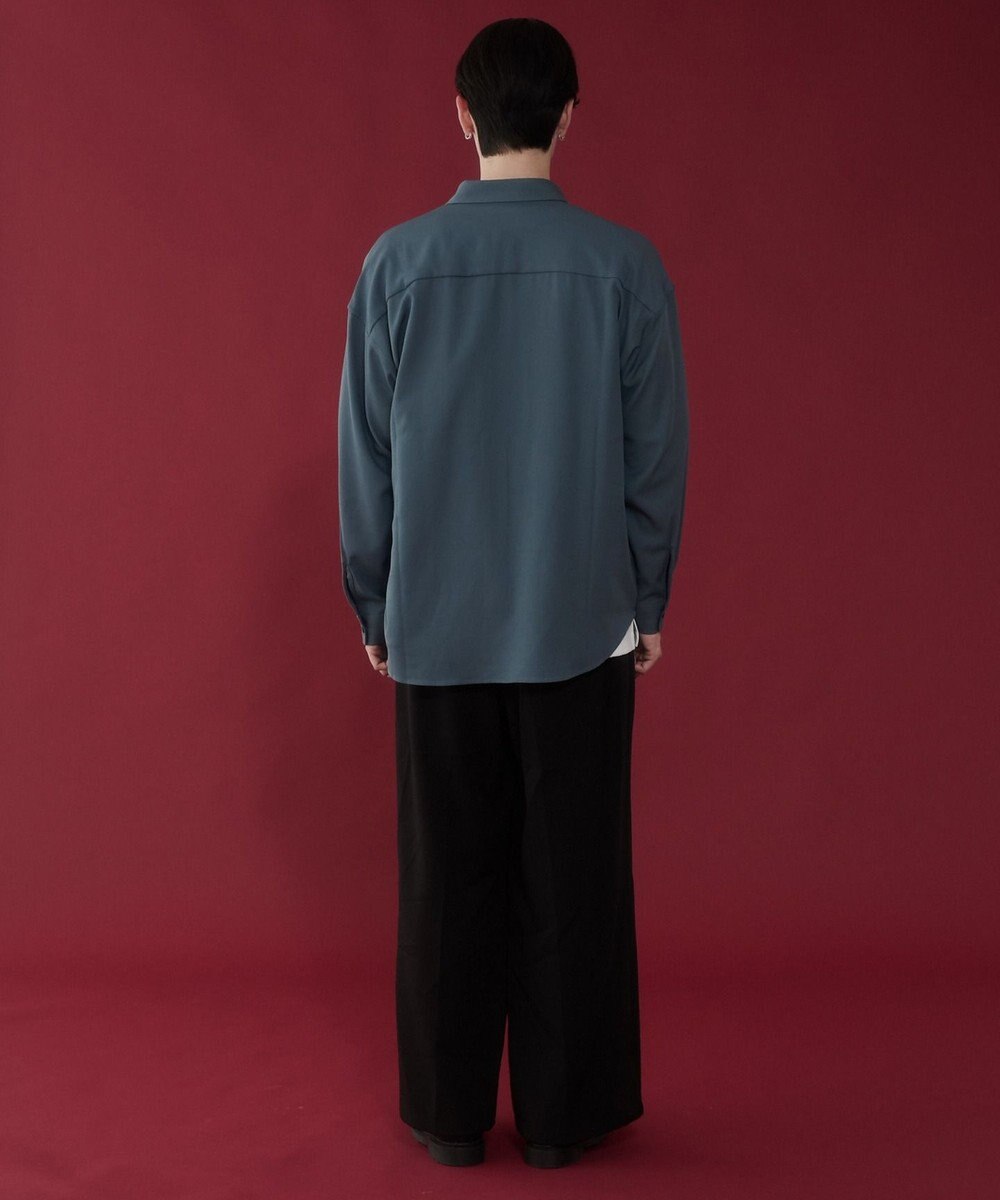 WEGO アムンゼンワンポイントBIGシャツ（LS） 