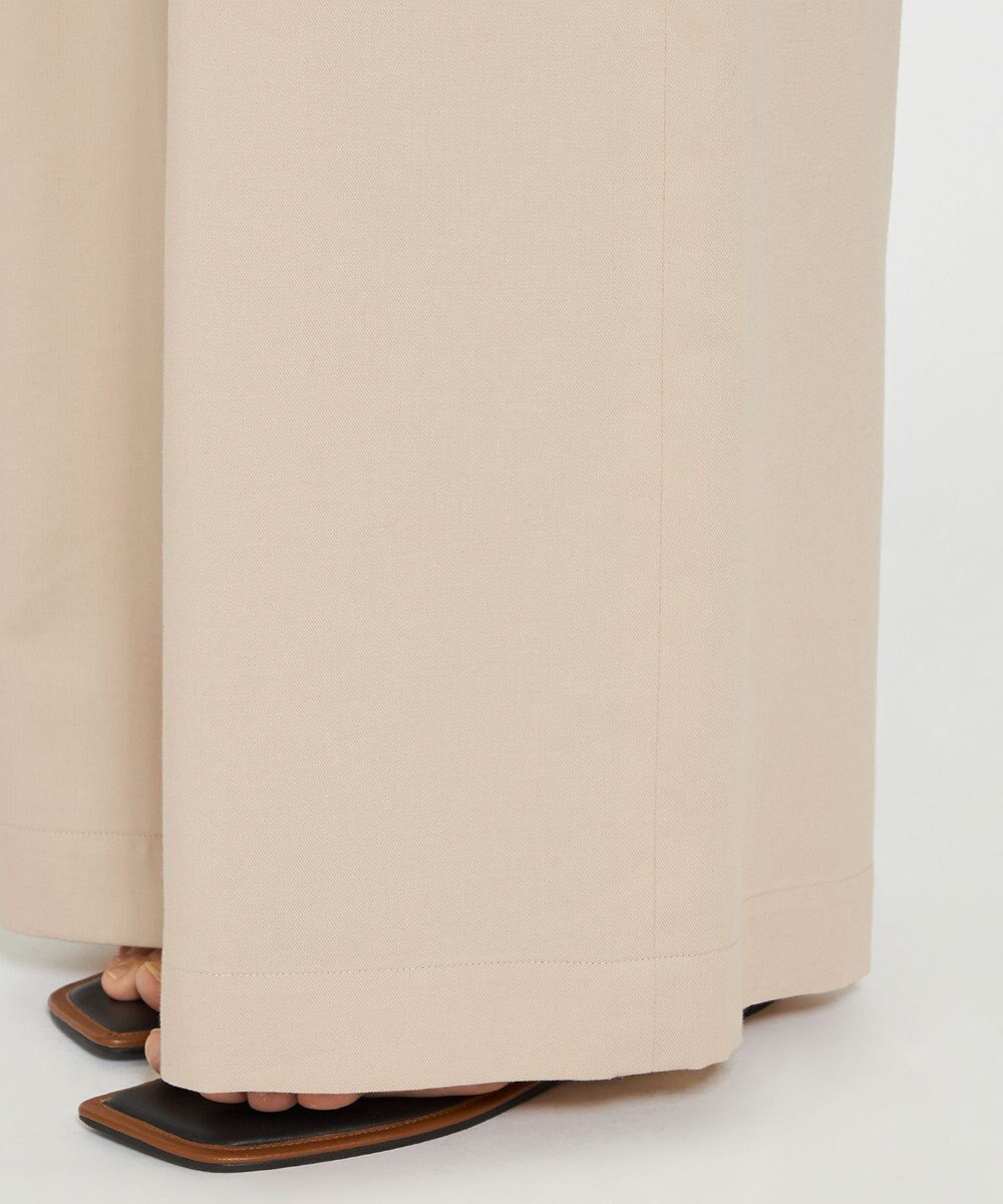 uncrave 【手洗い可】シャンブレー タック パンツ（uncrave WHITE） 