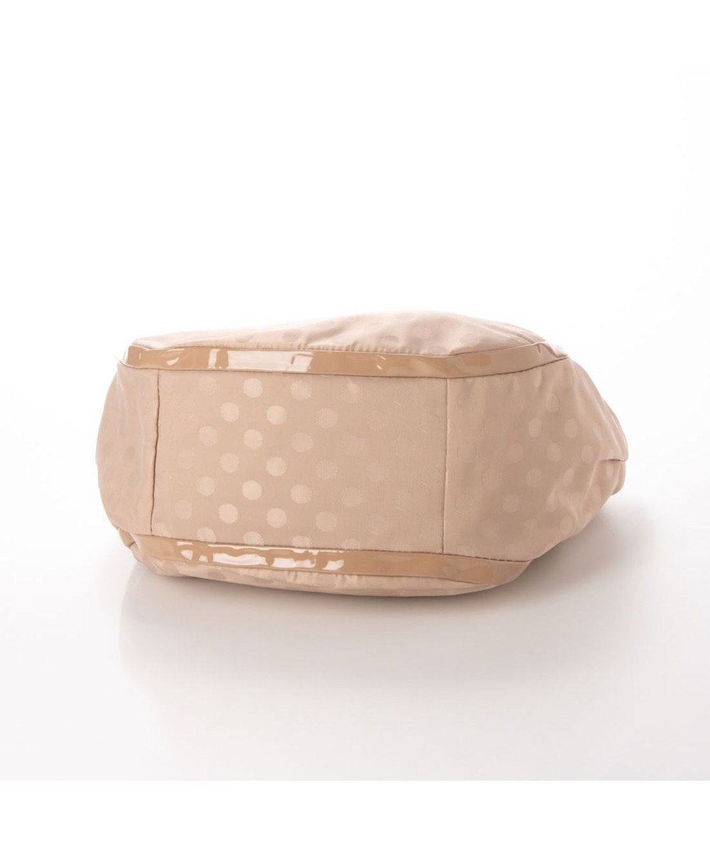 Y'SACCS ドット柄ジャガードエナメルアクセント2wayトート 