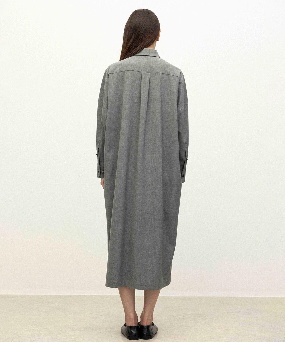 NAVE 【ReNAVE】ウォッシャブルツイル シャツドレス 
