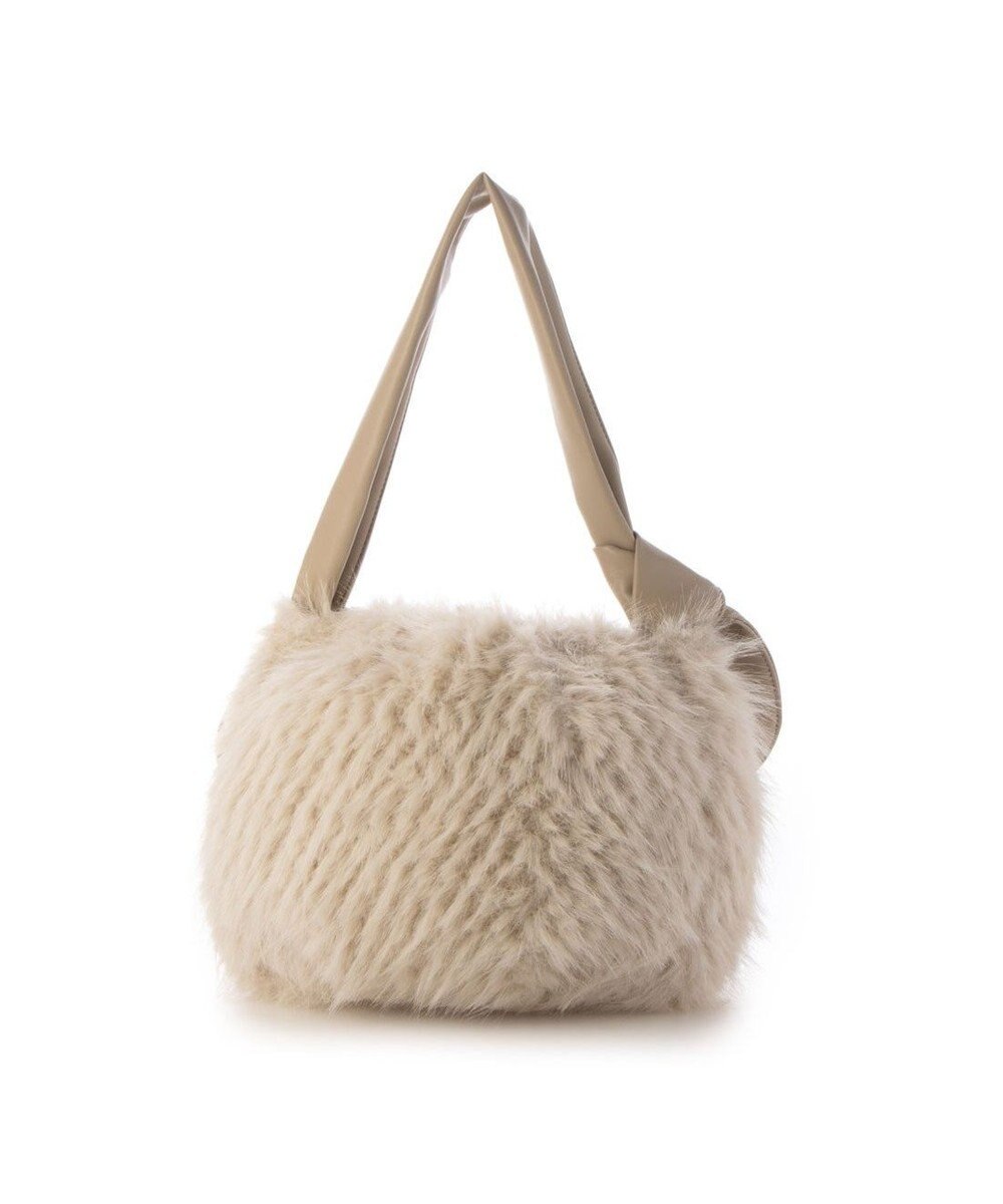 UNBILLION カシュカシュ cachecache / リボンハンドルエコファードロストトート 