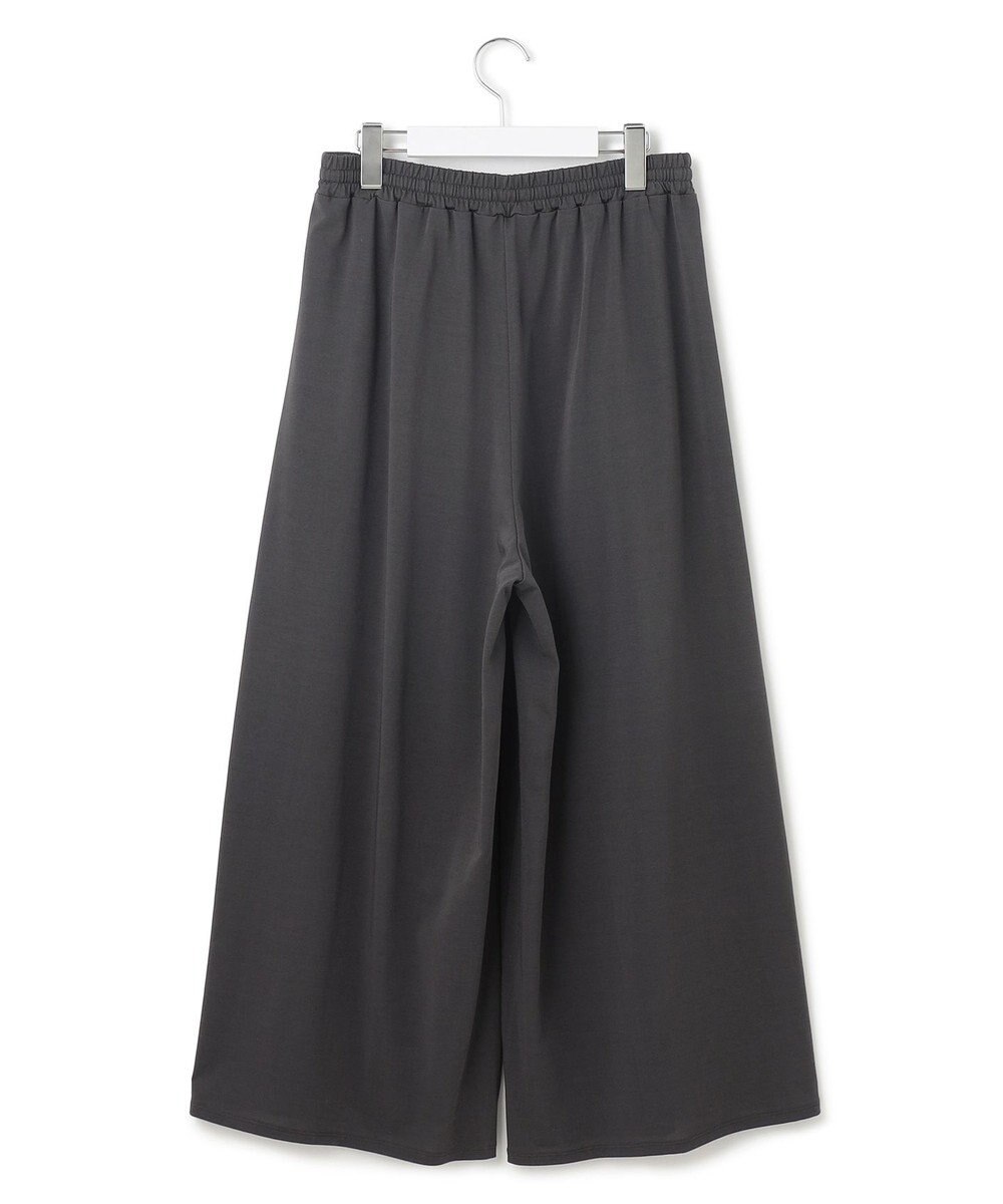 23区 【接触冷感/洗える】ツイストコットンプレーティング ワイド パンツ 