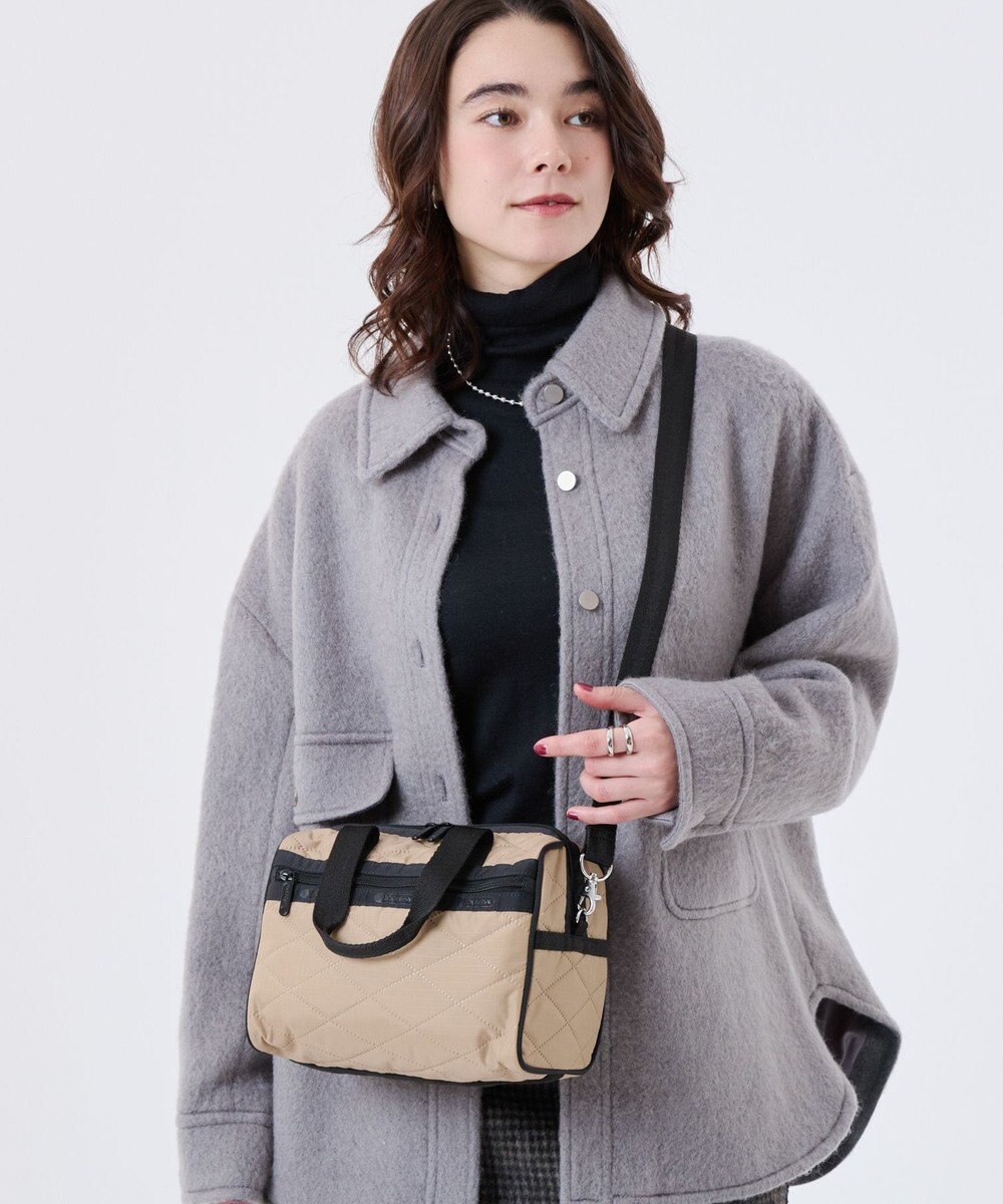 LeSportsac EVERYDAY SM SATCHEL/タニンクロスデボス 