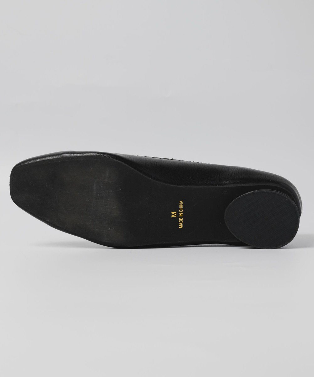 BONTRE 【PRECIEUX JOUET/プレシュウジュエ】デザインステッチVカットフラットパンプス 