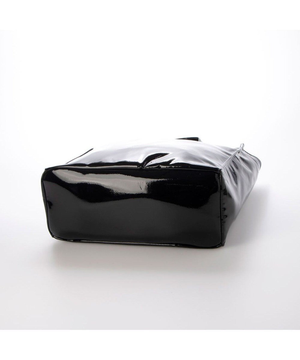 UNBILLION カシュカシュ cachecache / ソフトエナメルスクエア手提げトート 