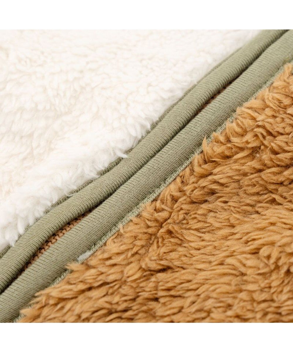 PET PARADISE ペットパラダイス 切替え 背開き ジップアップ ベスト 《ブラウン》 小型犬 