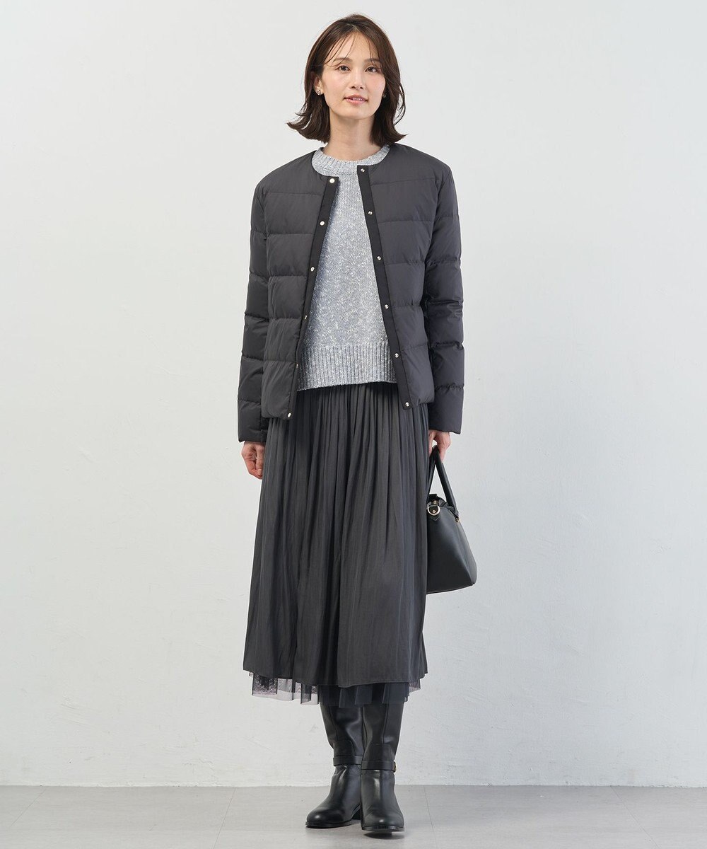 J.PRESS LADIES Color Yarn クルーネック ニット 