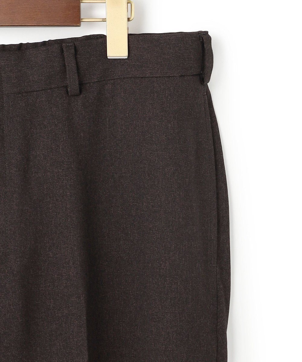 J.PRESS MEN 【J.PRESS ORIGINALS】【UNISEX】Polyester Sharkskin Piped Stem Nontuck Slacks 