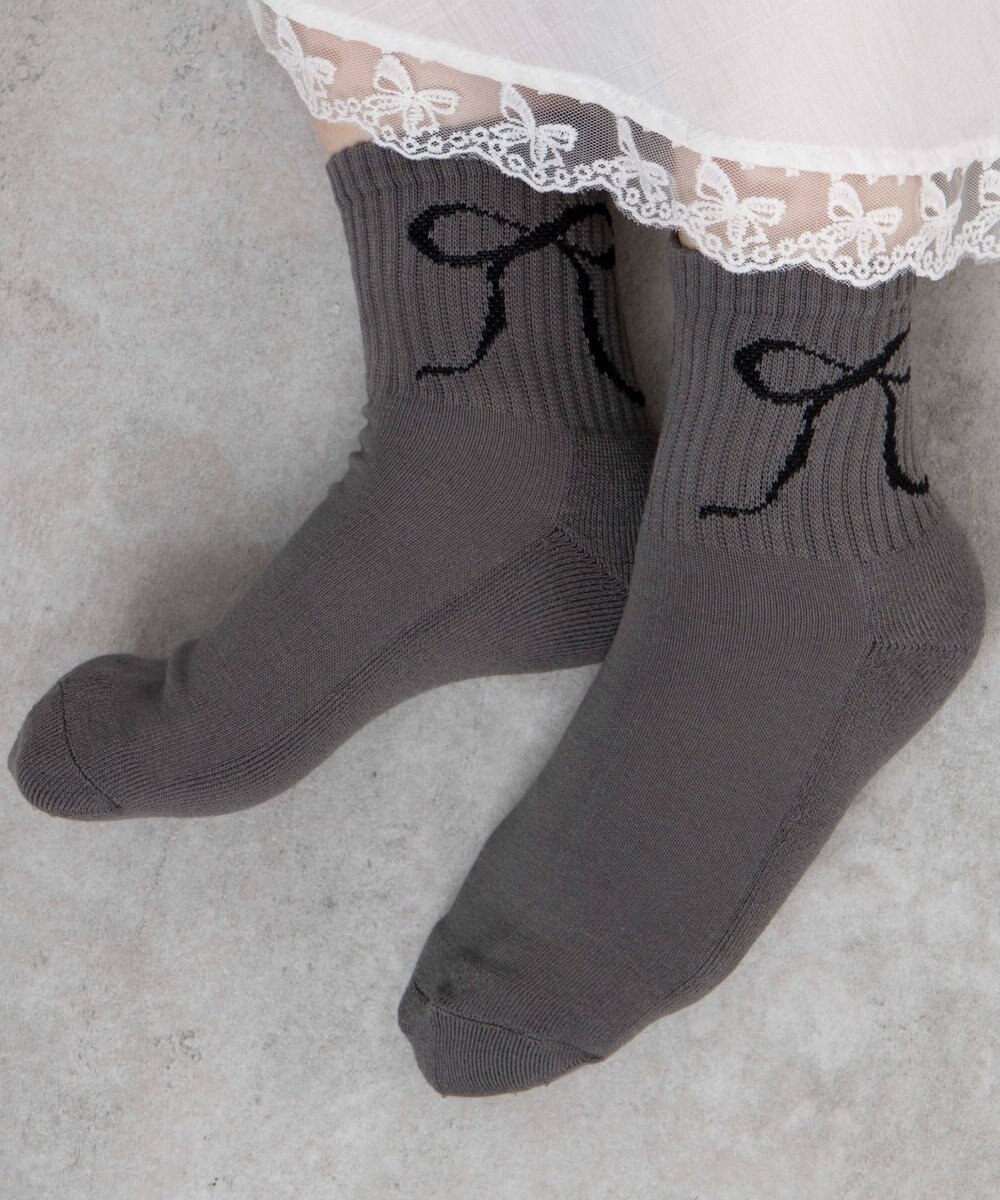 WEGO 底パイルデザインソックス（丈14㎝） 