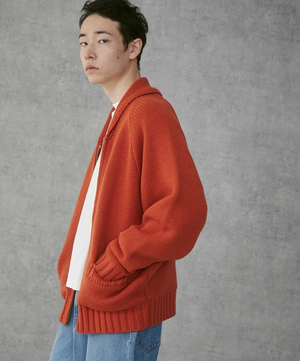 WEGO 【ユニセックス着用ITEM】カウチンニットカーディガン 