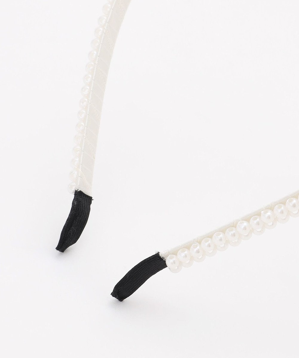 ANY KIDS パールリボンカチューシャ 