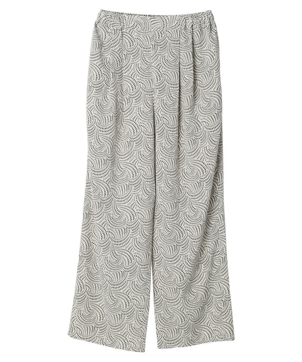 Green Parks ボタニカル柄イージーパンツ 