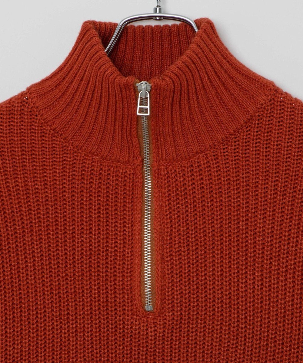 WEGO オーバーフィットハーフジッププルオーバー 