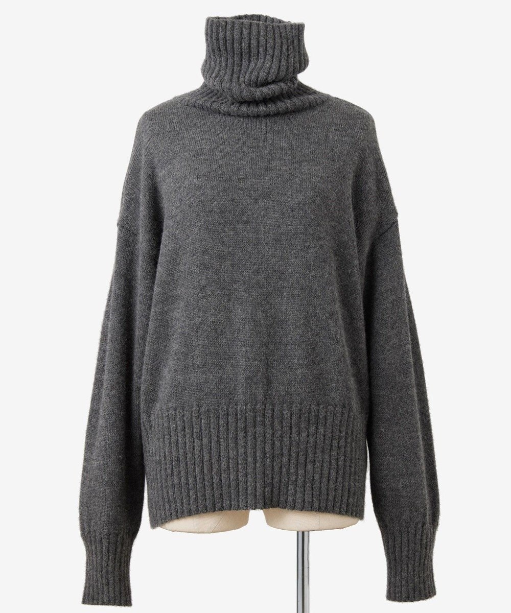 TOQUE 〈大草直子さんアドバイザー〉【天然素材】ベビーアルパカ ハイネックニット 