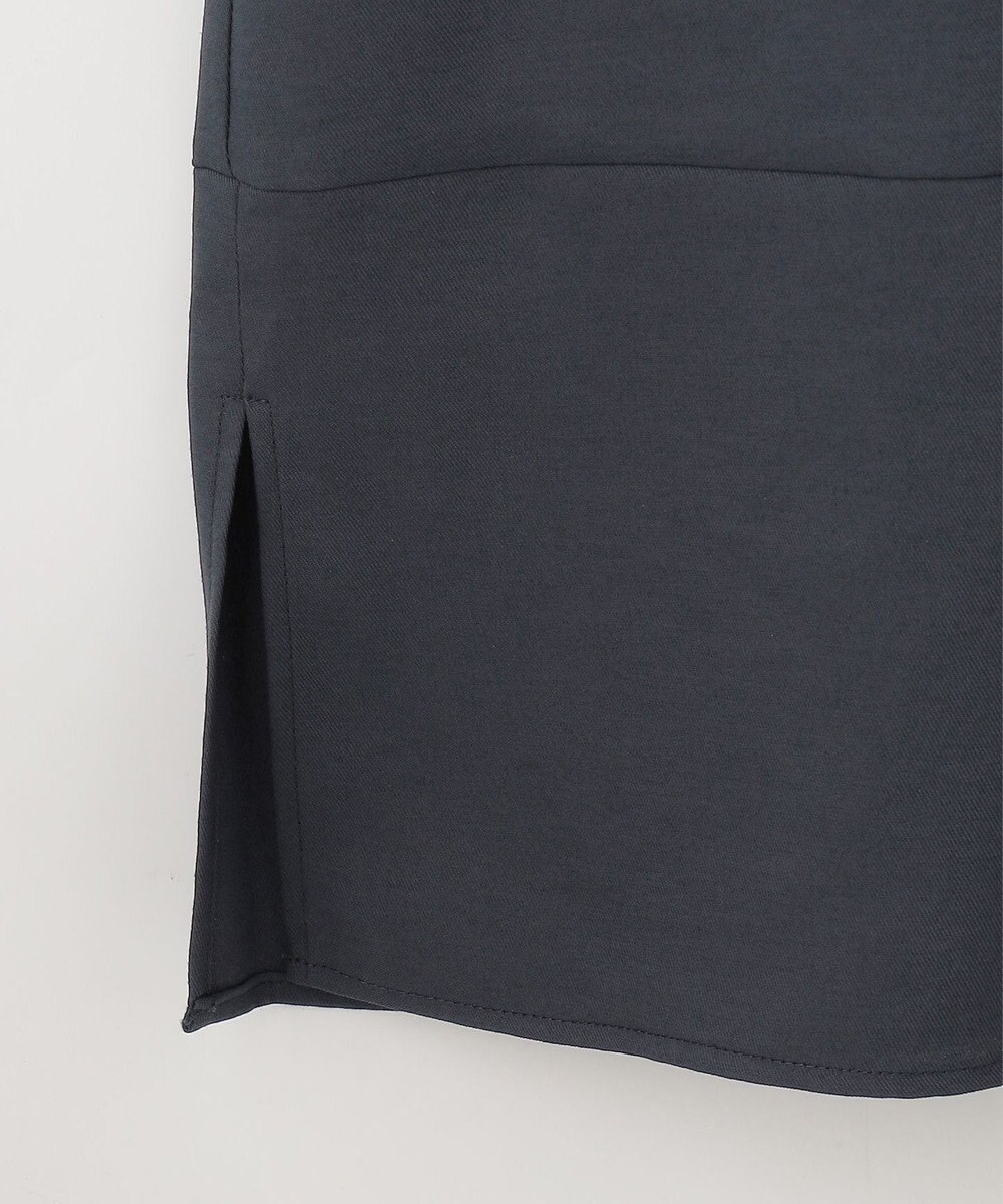 組曲 【サッシュベルト付き】パールボタンシャツワンピース 