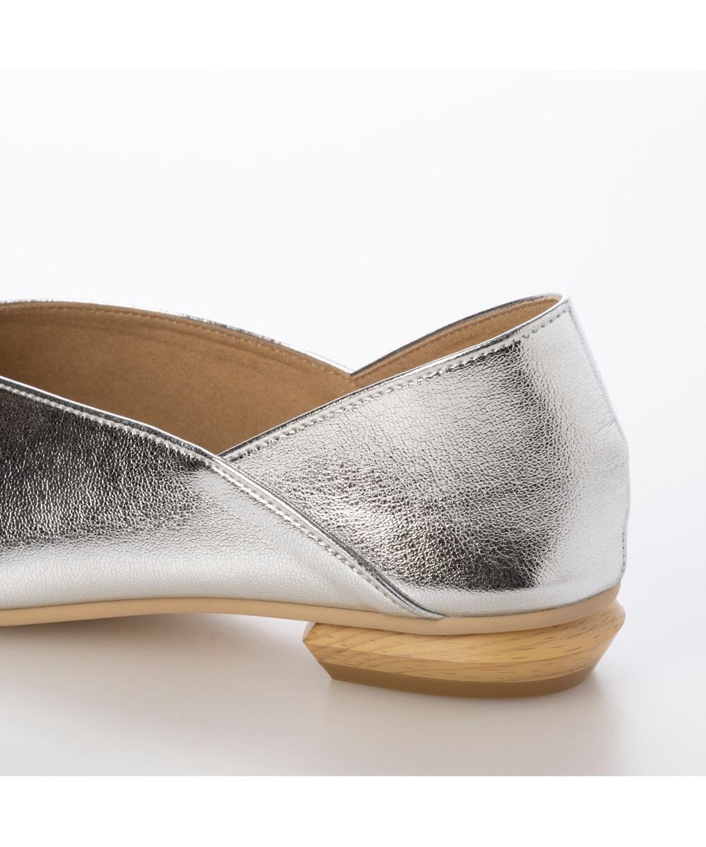 MODE ET JACOMO <carino>スクエアトゥフラットパンプス 