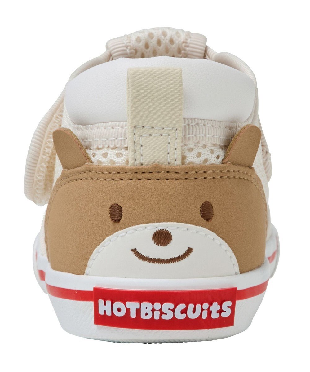 MIKI HOUSE HOT BISCUITS 【14-15cm】かかと顔 メッシュ セカンドベビーシューズ 