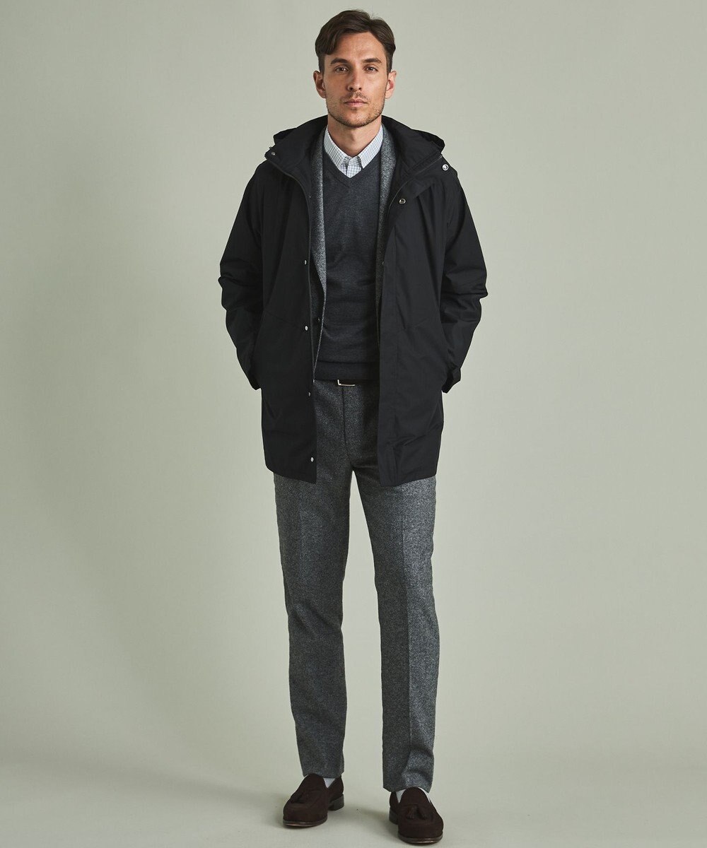 GOTAIRIKU 3シーズン対応【仕事で着用可】ラスタードビー  フーデッドブルゾン_無地(24年モデル) 