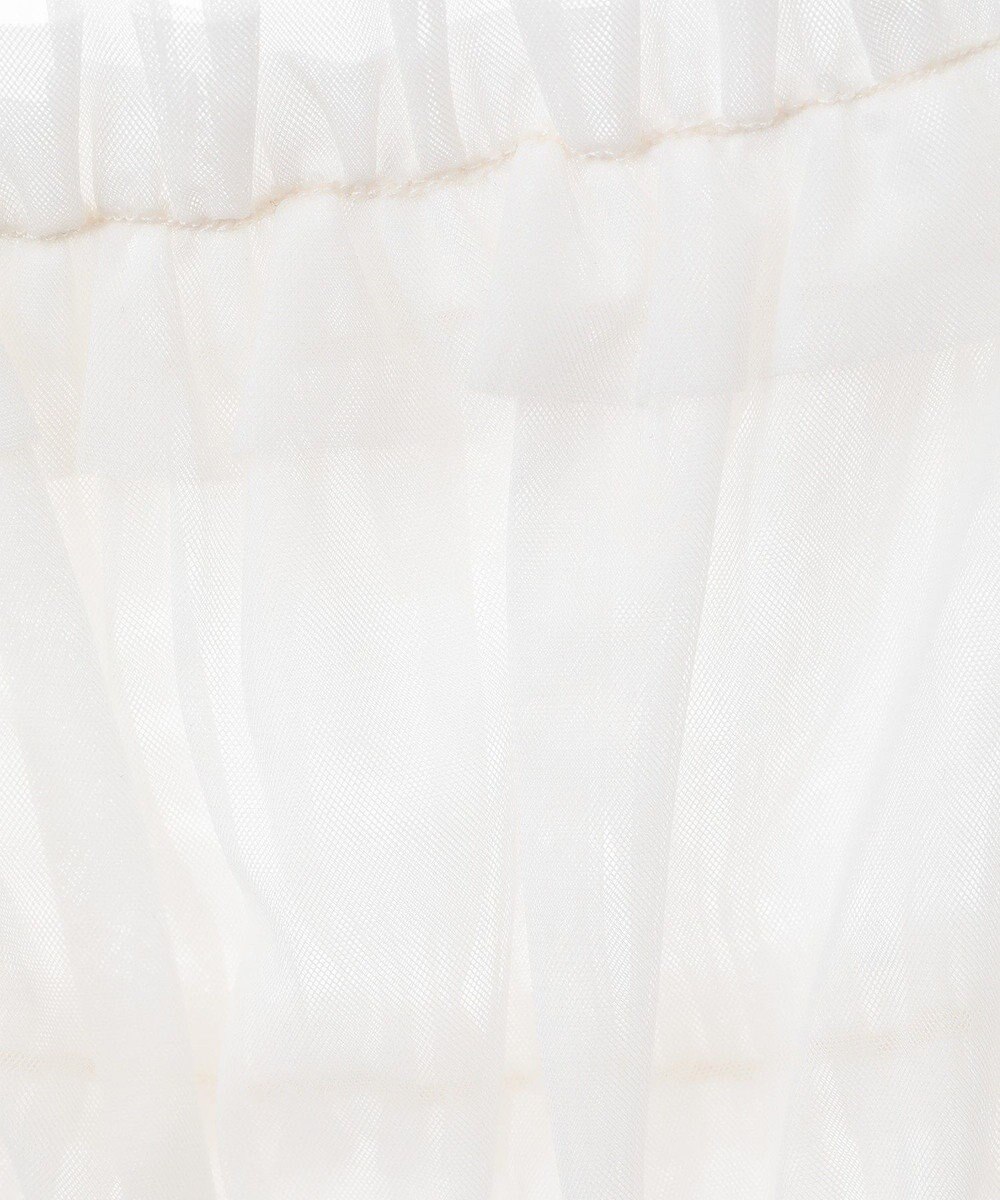 earth music&ecology ＳＥＴ２点フラワープルオーバー＋チュールビスチェ 