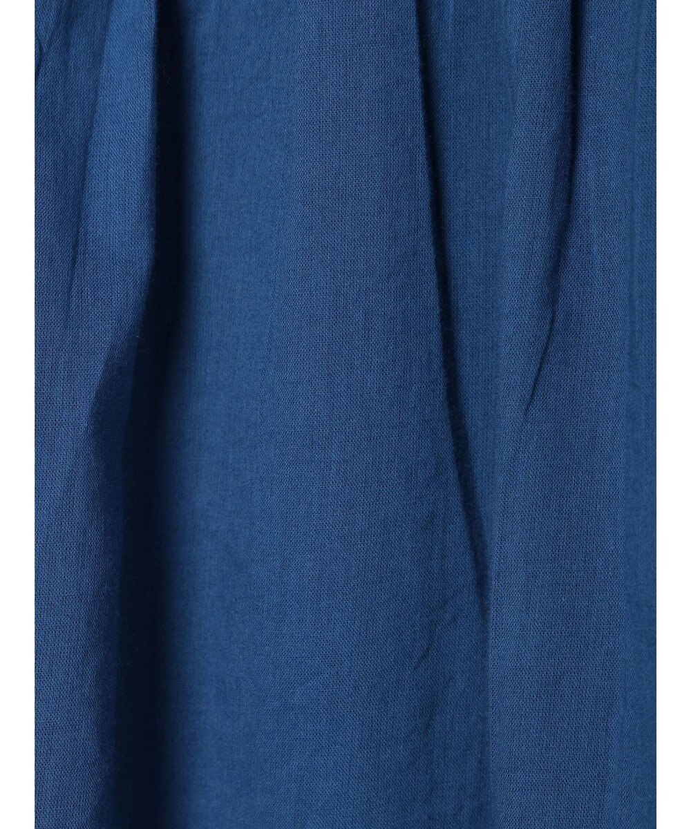 earth music&ecology コットンボイルパフスリーブワンピース 